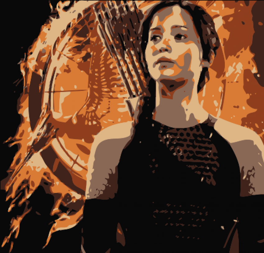 catching fire mockingjay drawing
