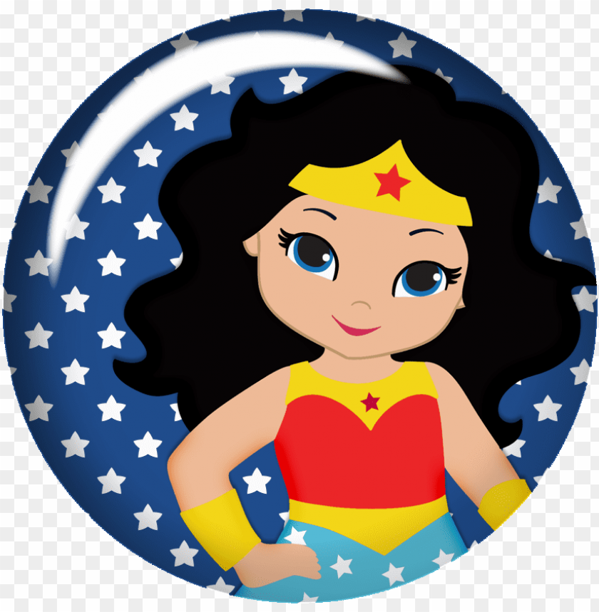 mujer maravilla animada infantil PNG image with transparent background |  TOPpng