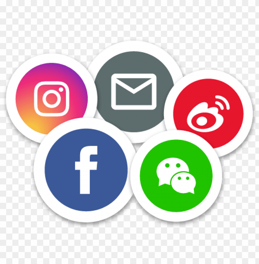 multiple social media platform supported all social media PNG transparent with Clear Background ID 176281