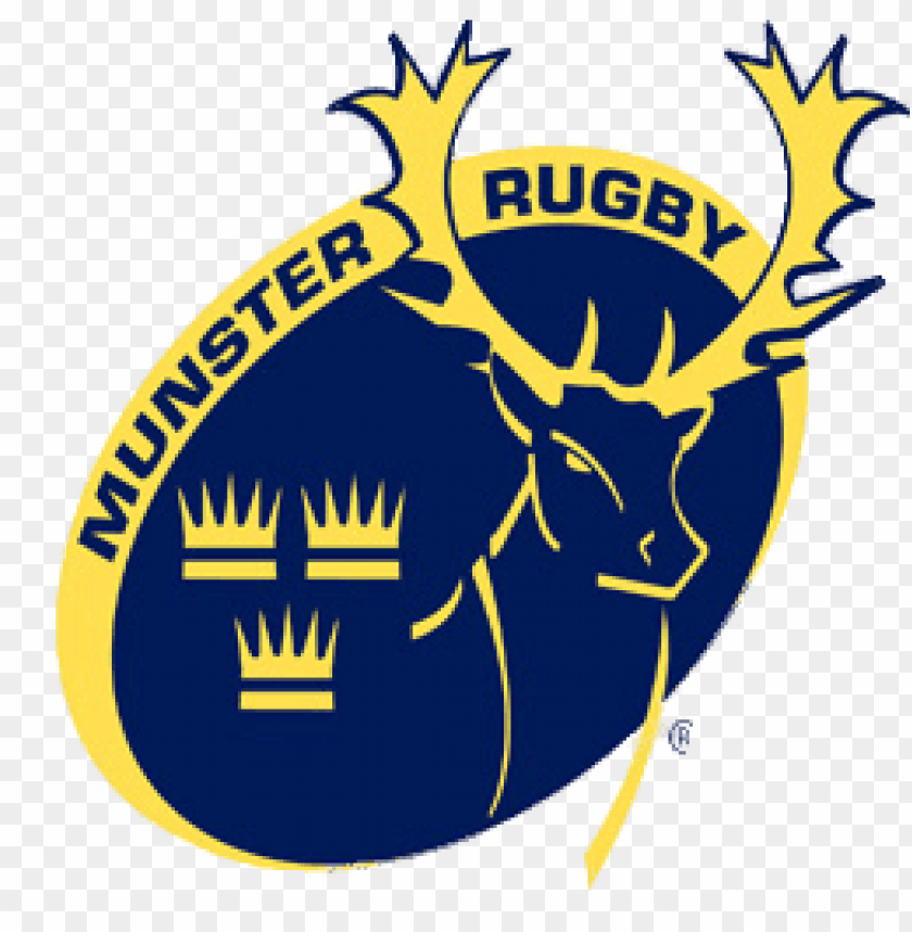 PNG image of munster rugby logo with a clear background - Image ID 68971