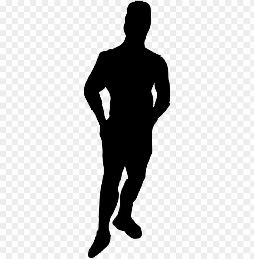 Transparent Muscle Man Bodybuilder Silhouette PNG Image - ID 3805