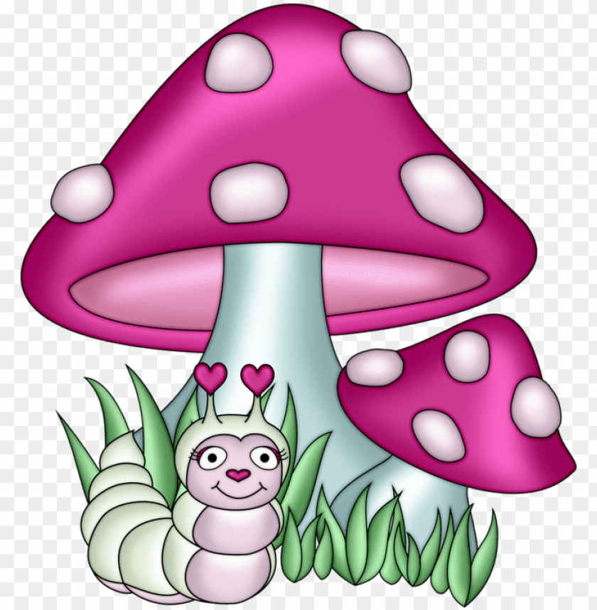 mushrooms clipart cute sun cartoon - mushroom clipart PNG image with  transparent background | TOPpng