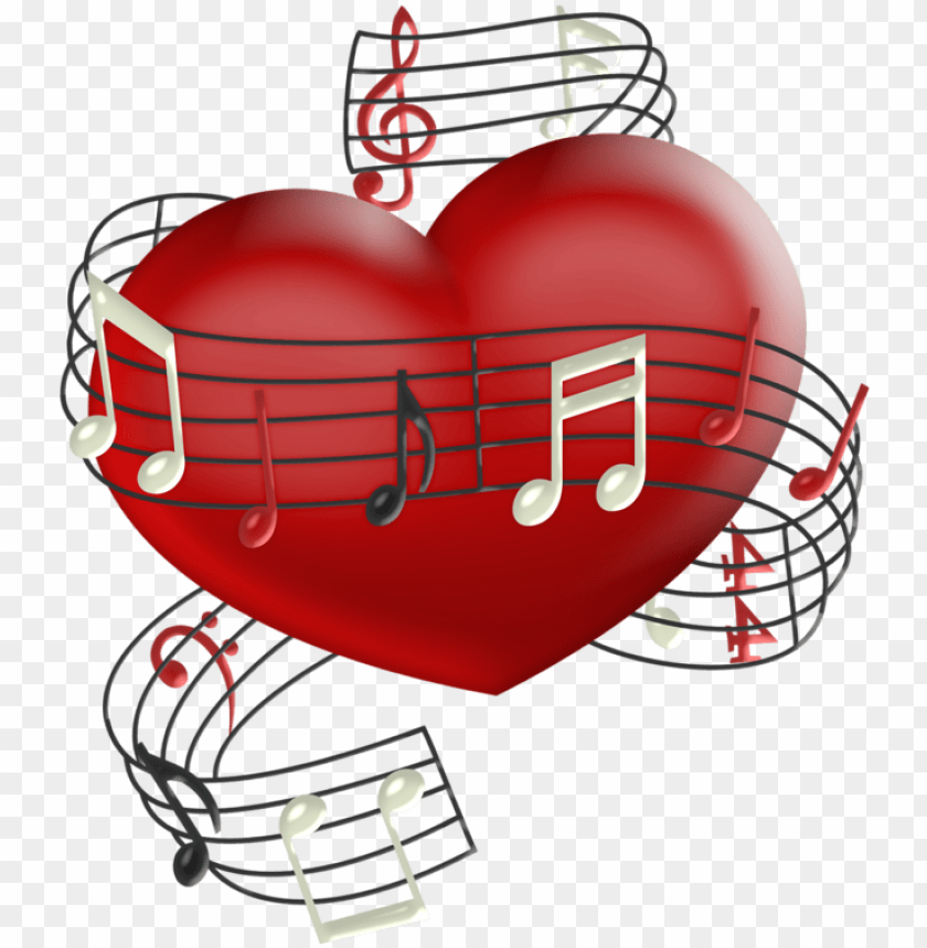 music notes, heart, music, romantic, decoration, heartbeat, love