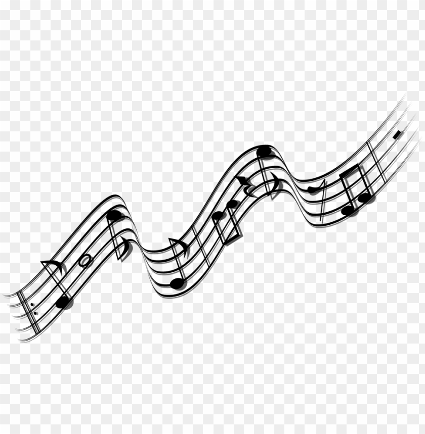 Music Note Twisted Staff Stave Happy High Rising - Public Domain Music Notes PNG Transparent With Clear Background ID 231476