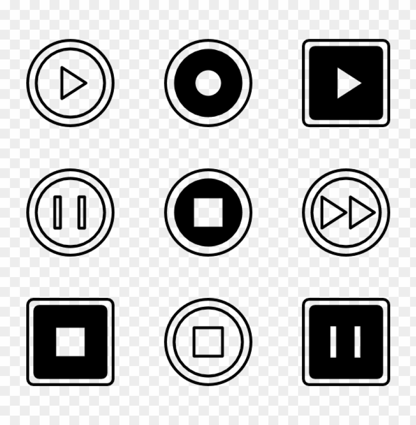 music player icon png PNG image with transparent background | TOPpng