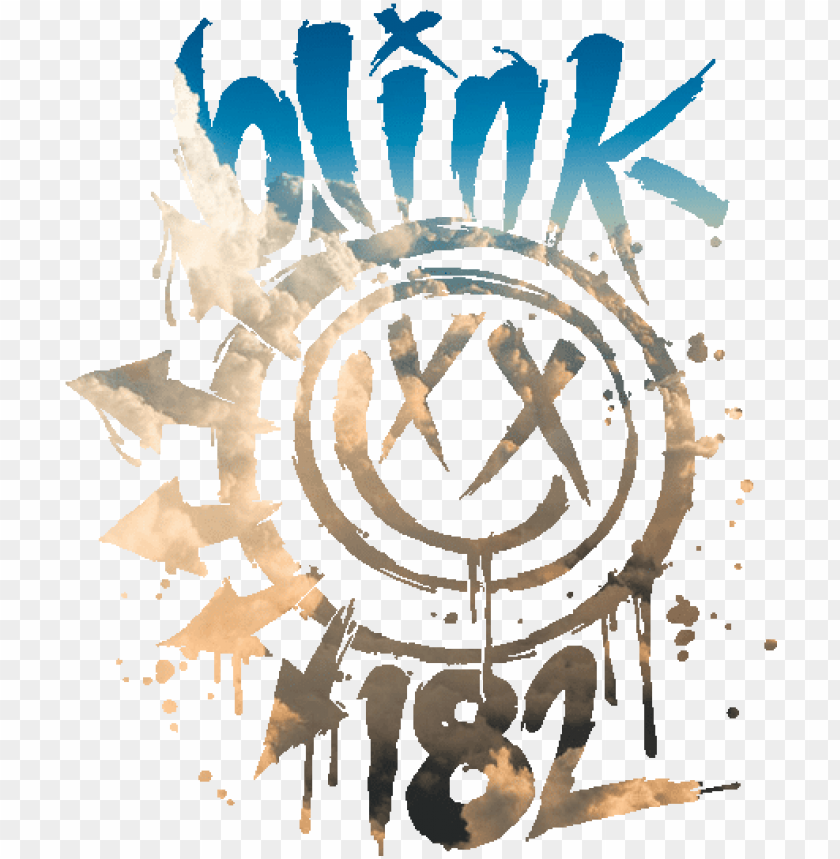 music sayings, music quotes, blink 182, pop punk, smileys, - blink 182 logo  colorful PNG image with transparent background | TOPpng