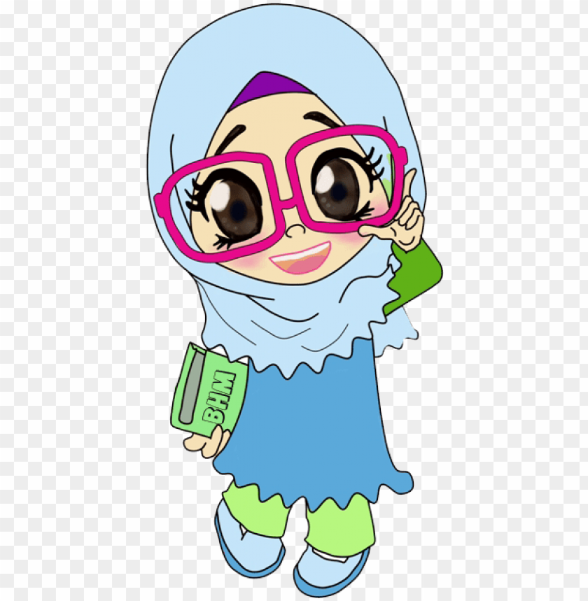 Muslim Girls Muslim Women Doodle Kids Hijab Cartoon - Muslimah Cartoo PNG Transparent With Clear Background ID 182630