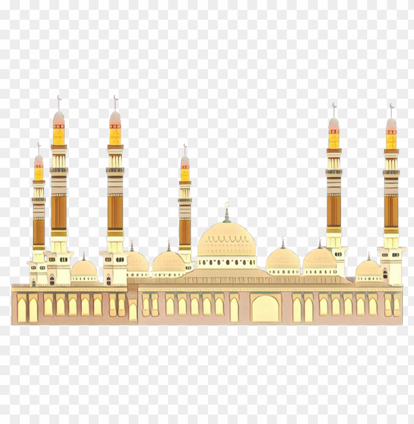muslim ramadan mosque masjid vector illustration PNG image with transparent background@toppng.com