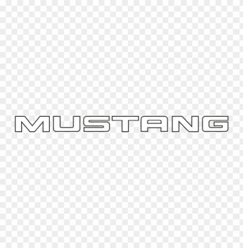  mustang eps vector logo free - 464854