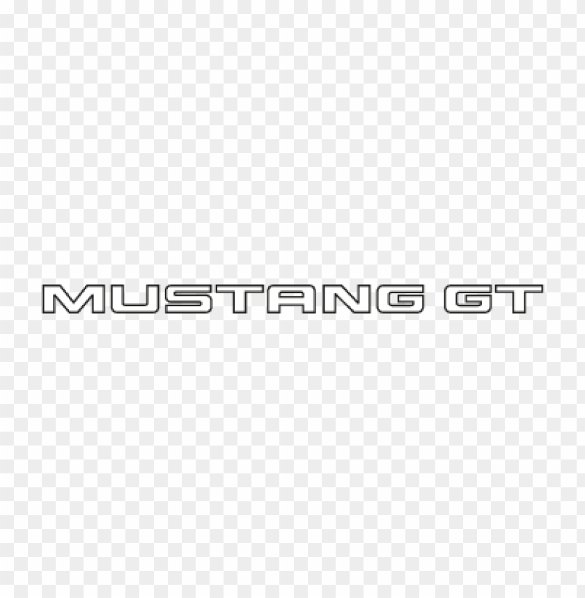  mustang gt ford vector logo free download - 464749