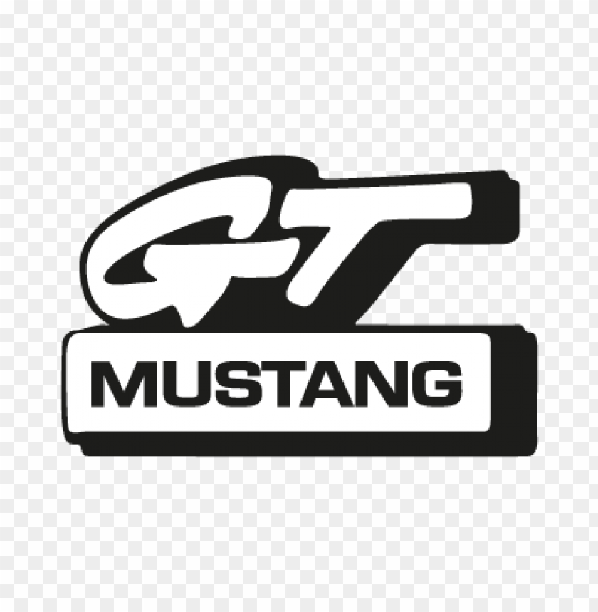  mustang gt vector logo free - 464755