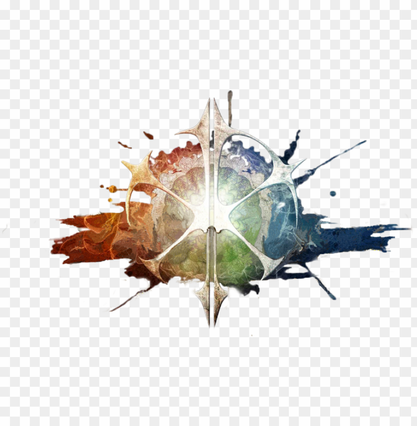 Kings Raid Color Explosion Logo PNG Transparent Background