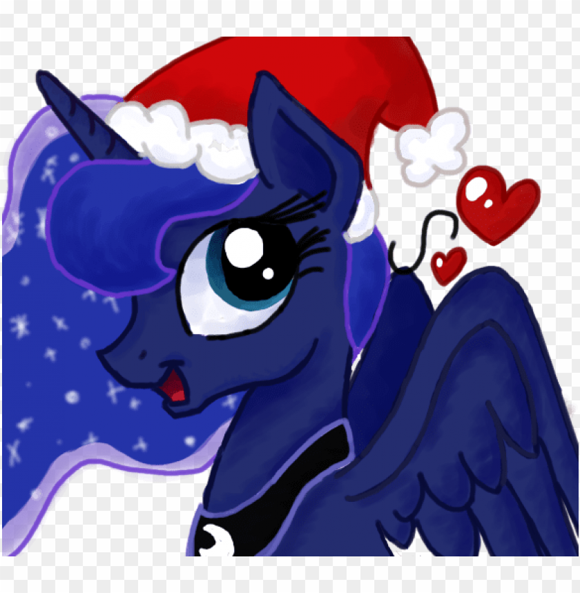 my little pony christmas luna PNG transparent with Clear Background ID 87328
