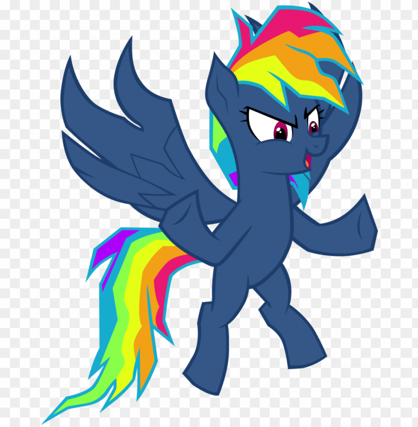 Ponies - My Little Pony Rainbow Dash, HD Png Download, png download,  transparent png image