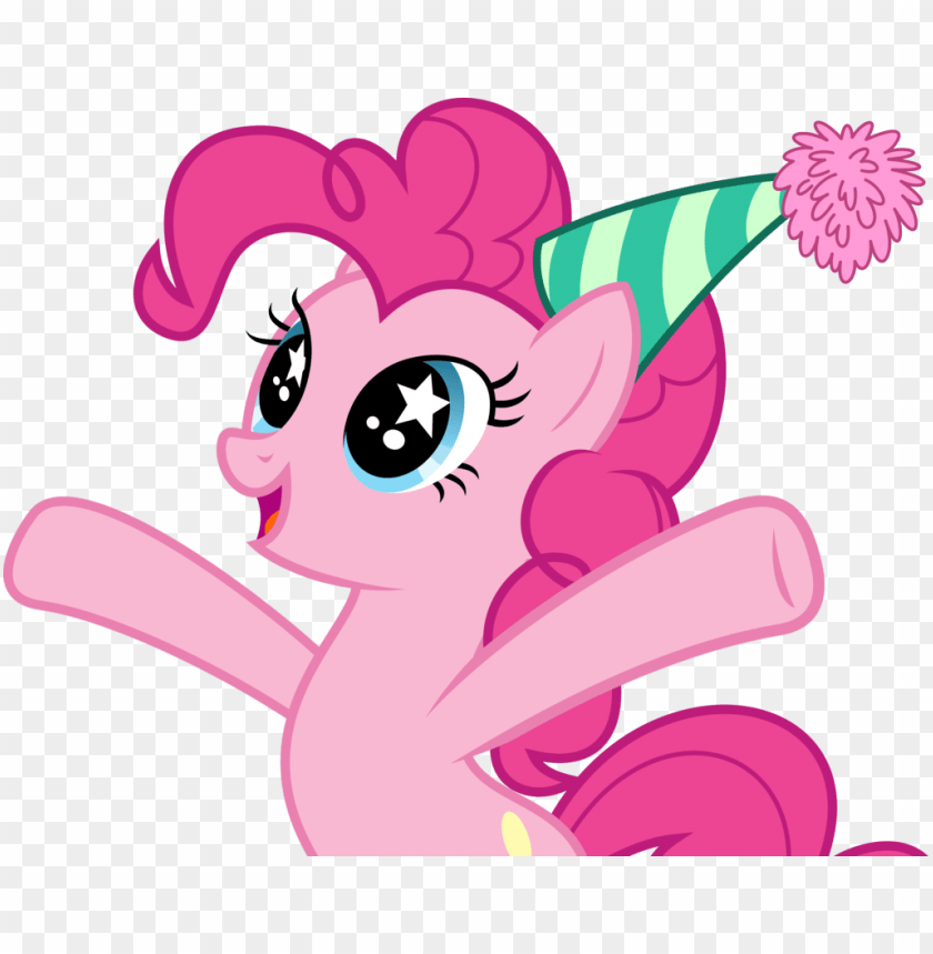 my little pony birthday, pinkie pie, happy birthday hat, happy birthday balloons, happy birthday banner, happy birthday