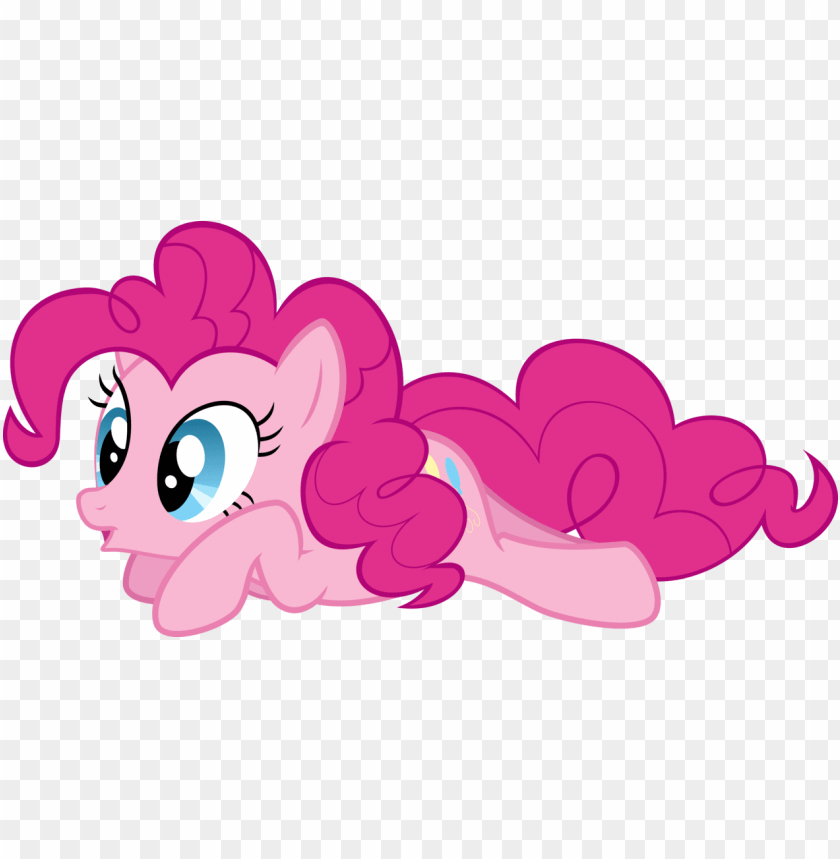 my little pony pinkie pie laying down PNG transparent with Clear Background ID 95854