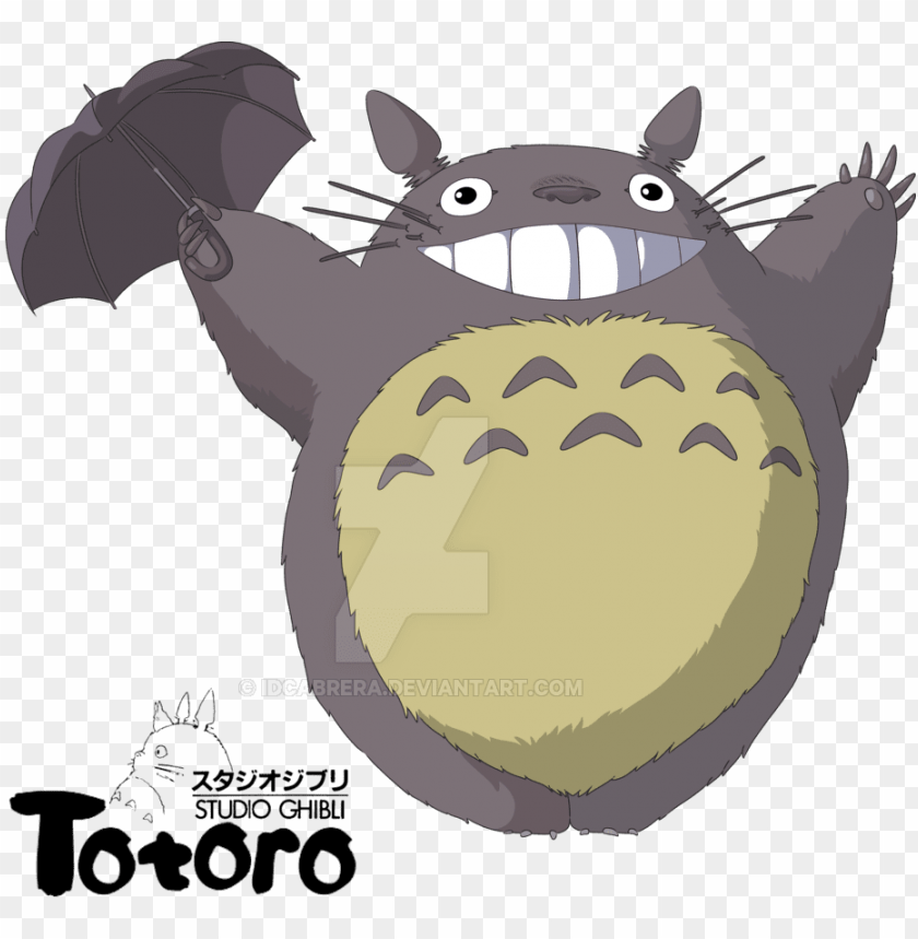 My Neighbor Totoro Smiling Png Image With Transparent Background Toppng