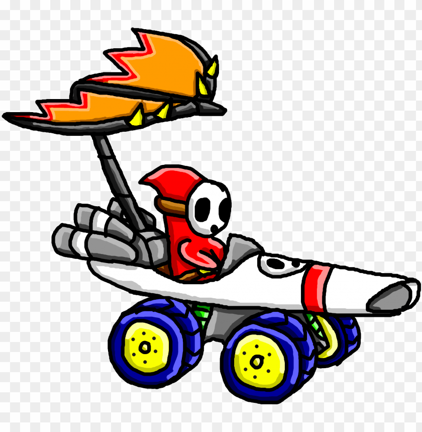 My Ride In Mario Kart - Shy Guy PNG Transparent With Clear Background ID 249430