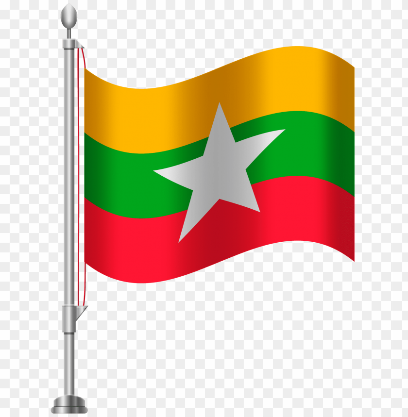 myanmar, flag, png
