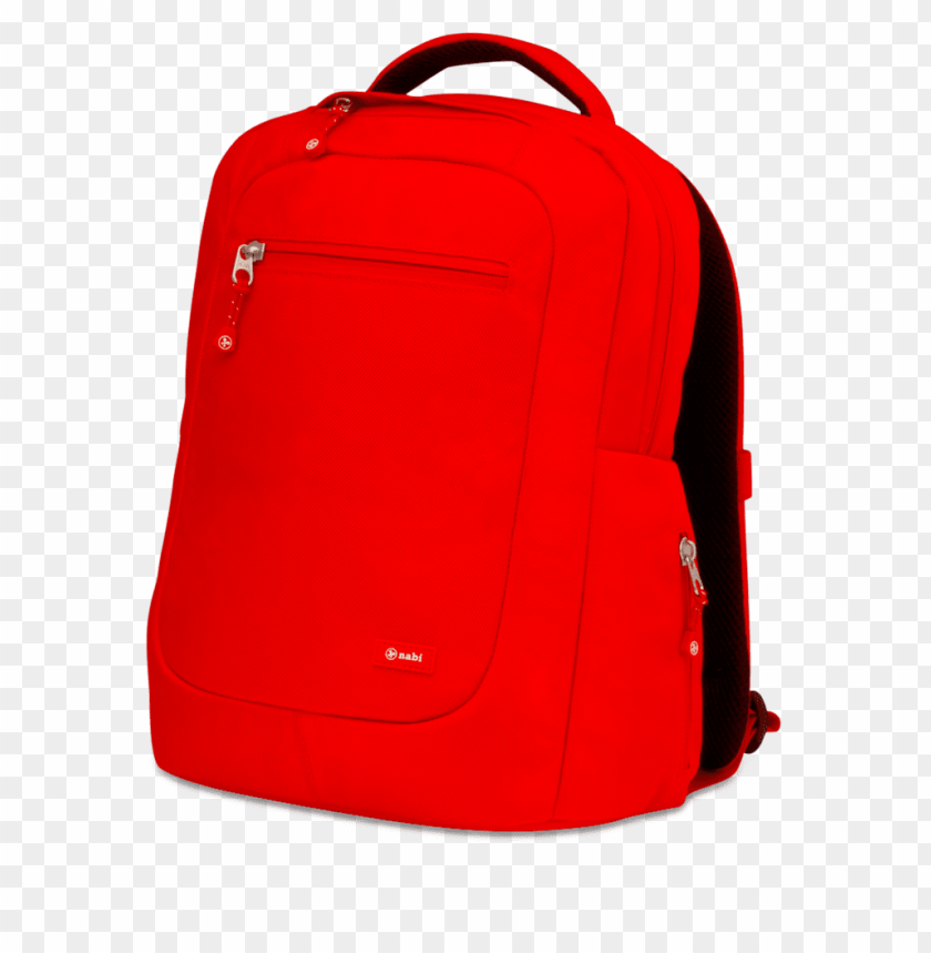 
bag
, 
backpacks
, 
nabi backpack
, 
front angel
, 
color red
