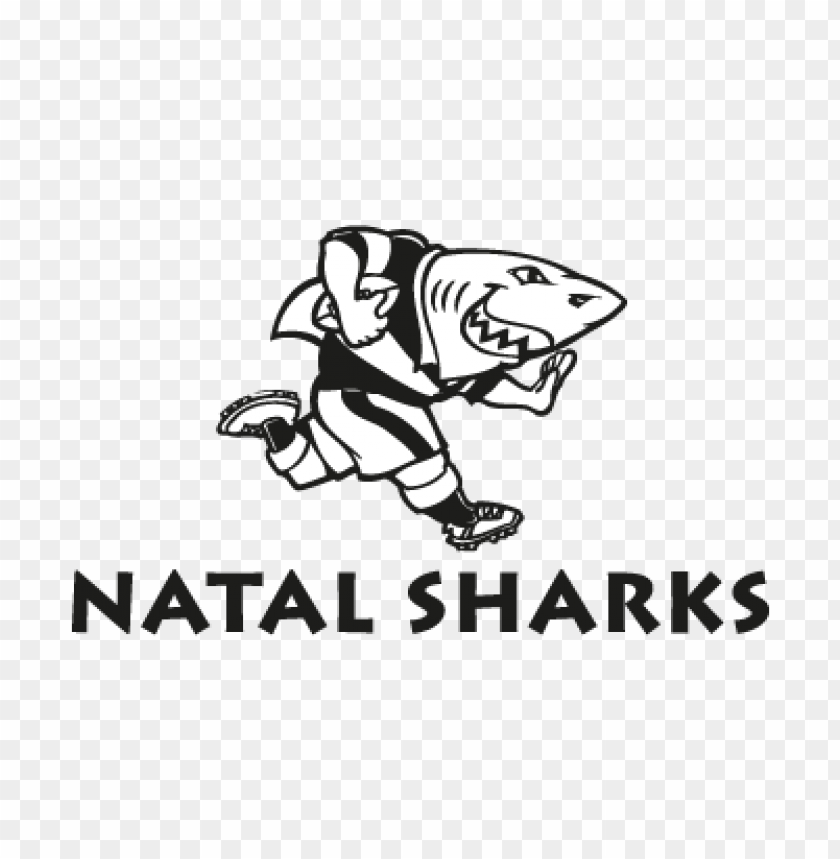  natal sharks vector logo download free - 464632