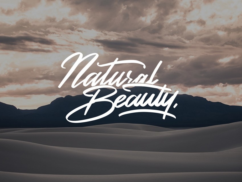 nature, beauty, inscription, desert, sand