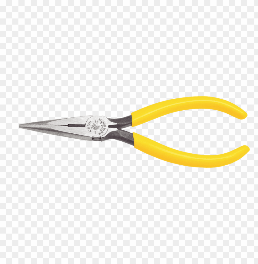 Transparent Background PNG of needle nose pliers - Image ID 68443