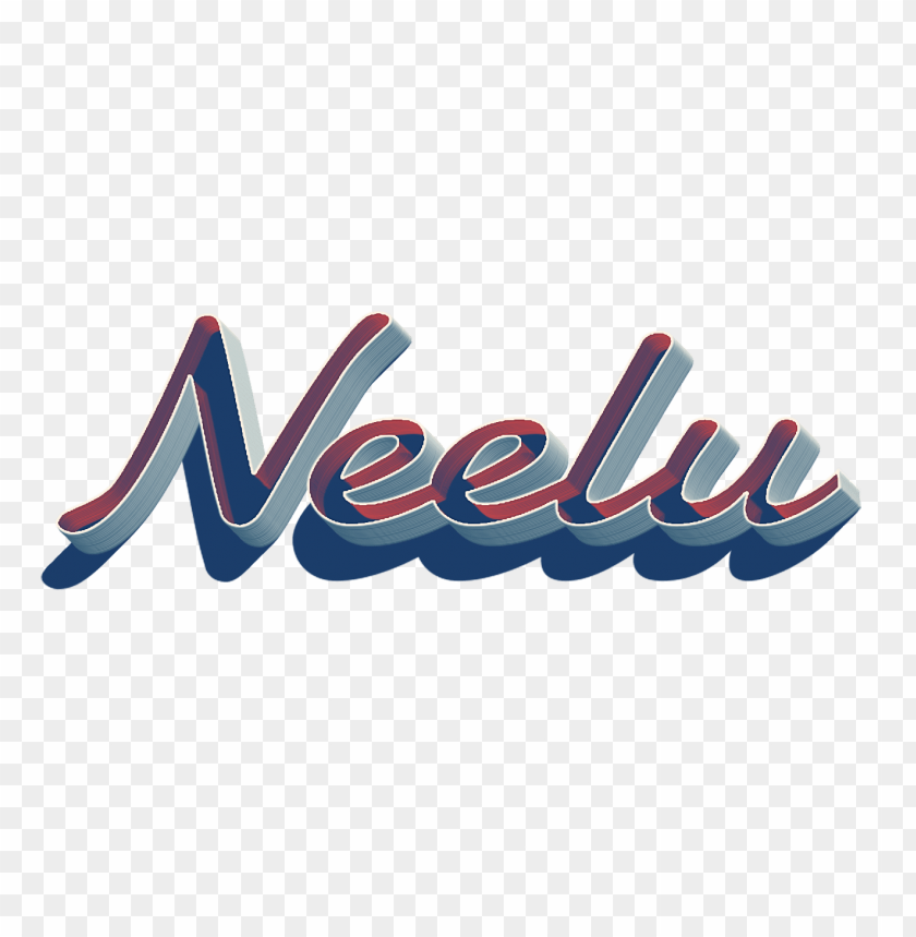neelu missing you name png PNG image with no background - Image ID 37595