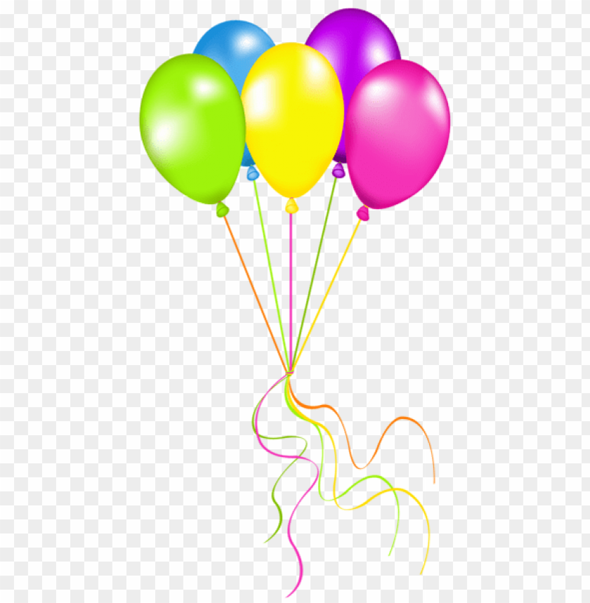 Download Neon Balloons Png Images Background