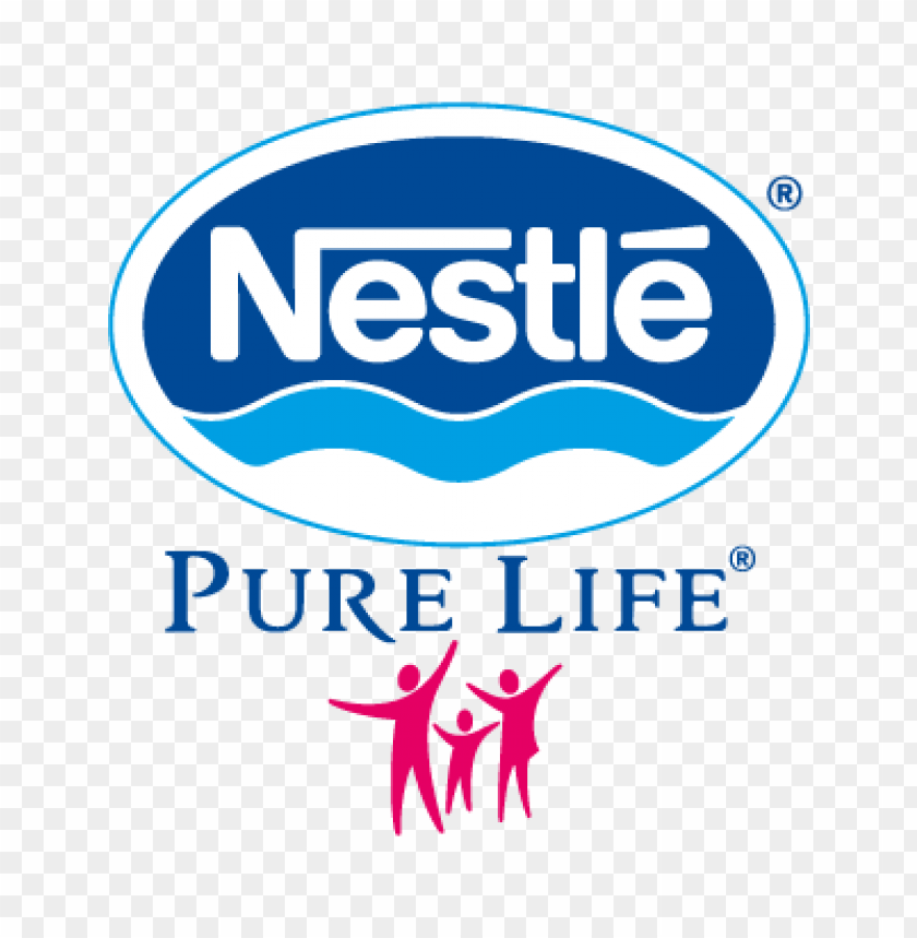  nestle pure life vector logo free - 464588