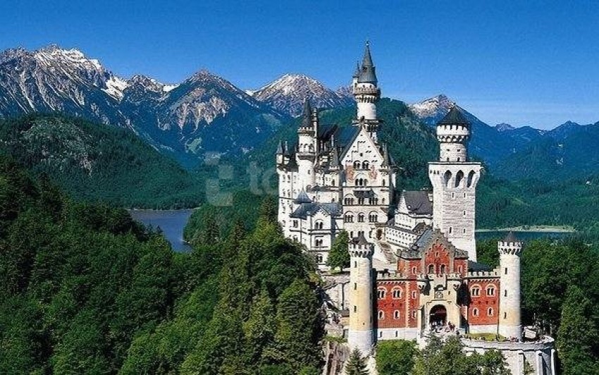 free PNG neuschwanstein castle bavaria germany wallpaper background best stock photos PNG images transparent