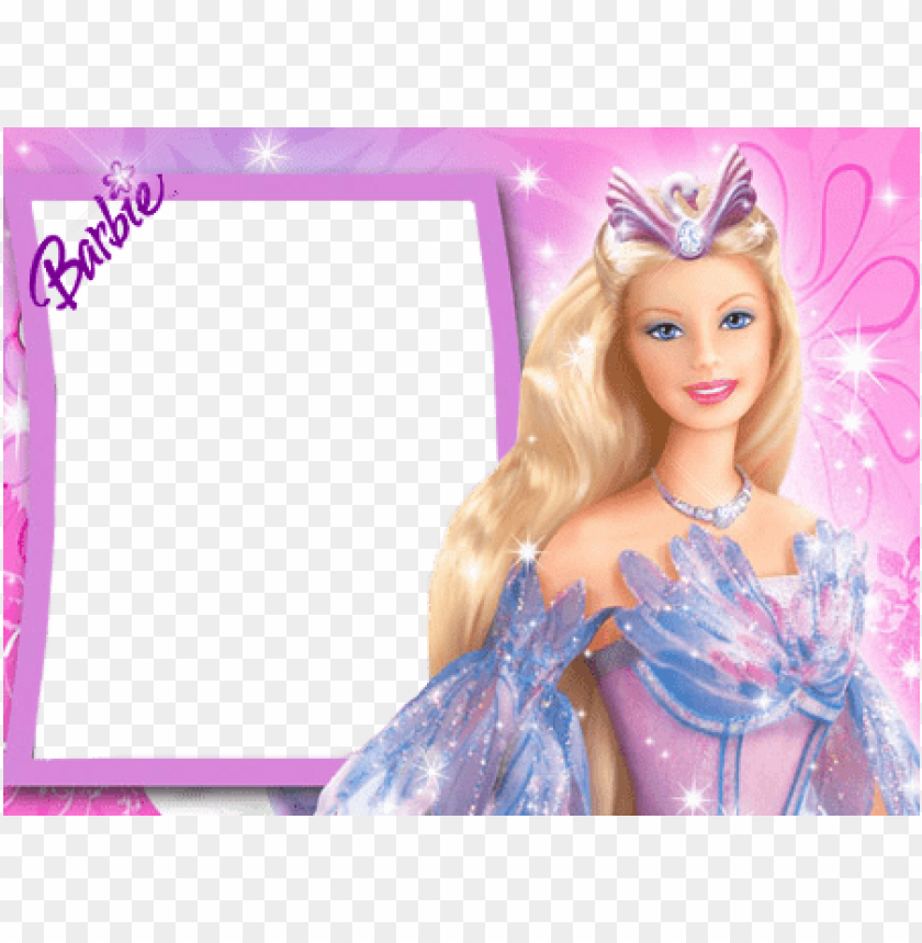 new barbie frame PNG transparent with Clear Background ID 95920