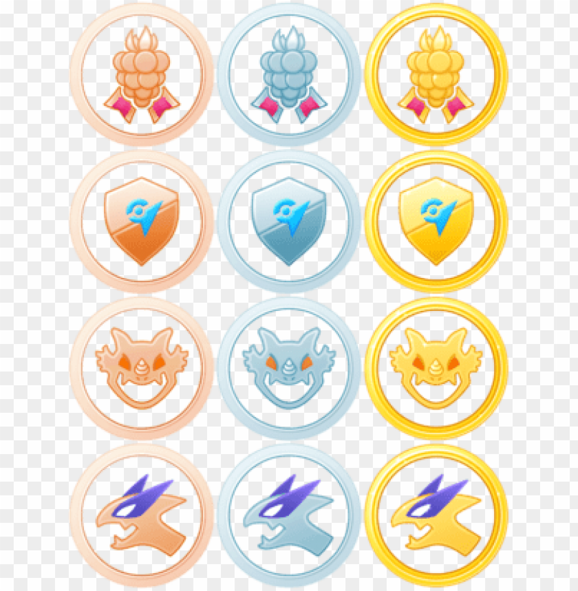 New Pokemon Go Badges Png Image With Transparent Background Toppng