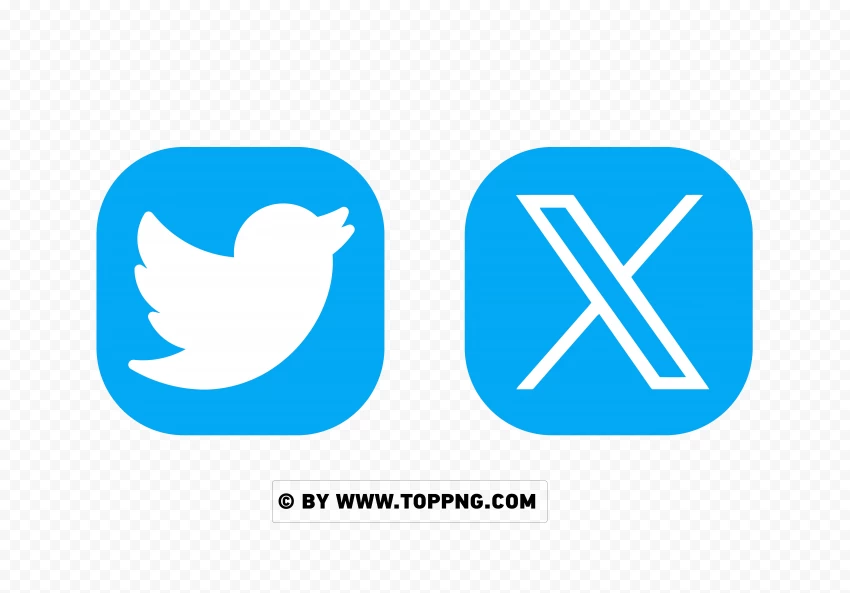 New TwitterX Logo PNG HD