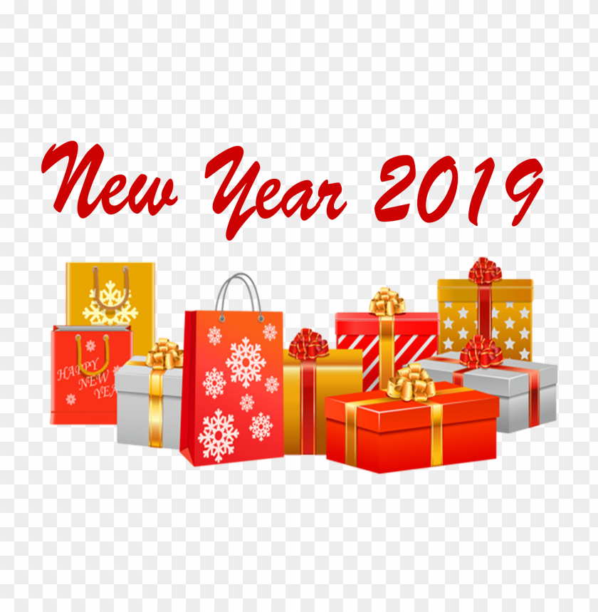 new year 2019 png images background -  image ID is 37984