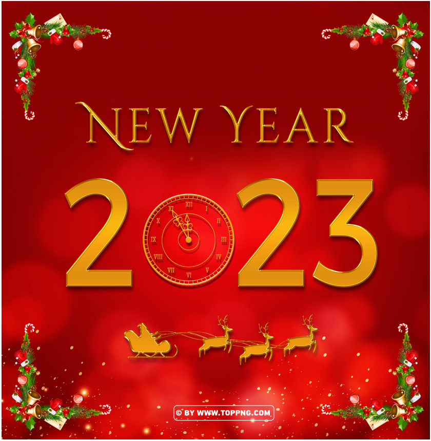new year 2023 card eve clock xmas background,Eve,Eve Clock,2023 Gold,3D 2023 Transparent,Happy 2023 PNG,Happy New Year 2023