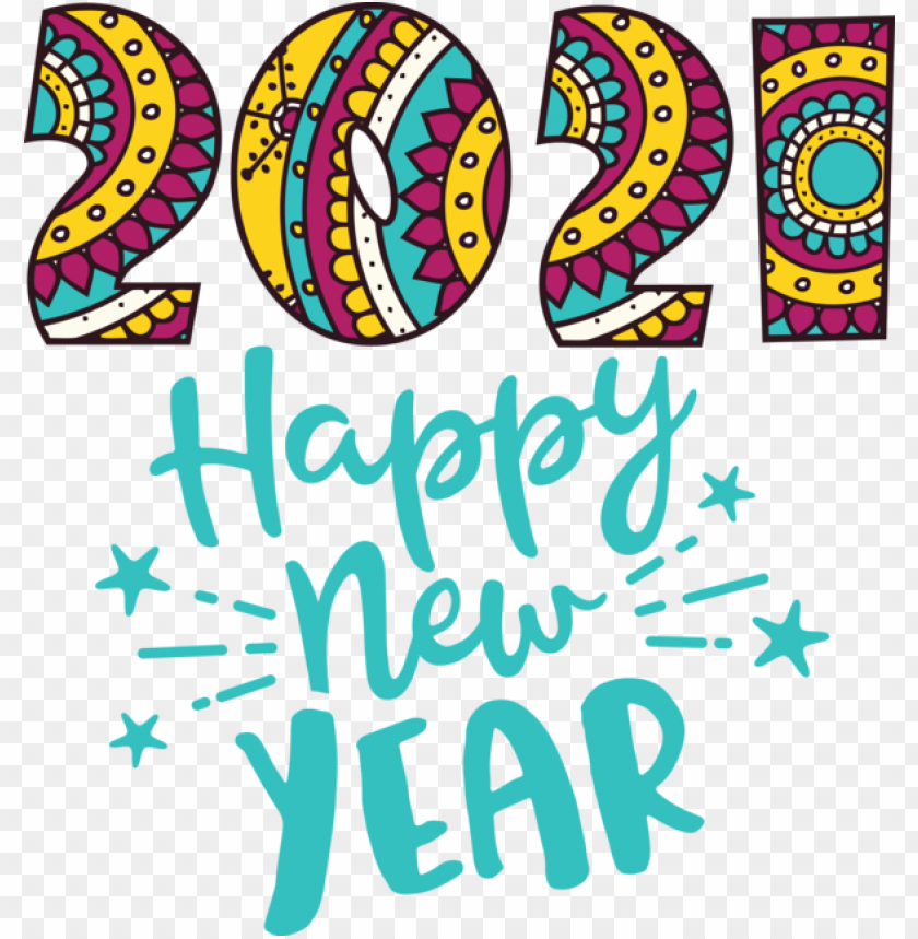 New Year Design Line Meter For Happy New Year 2021 For New Year PNG Image With Transparent Background