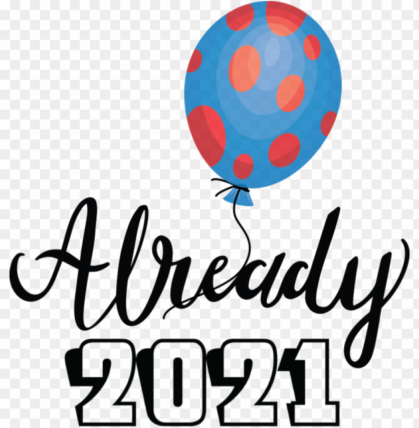 logo balloon line,new year,happy new year 2021,transparent png