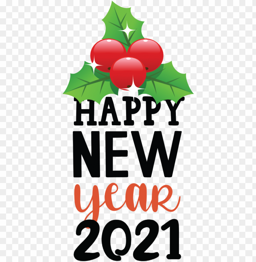 New Year Poster Drawing Watercolor Painting For Happy New Year 2021 For New Year PNG Image With Transparent Background