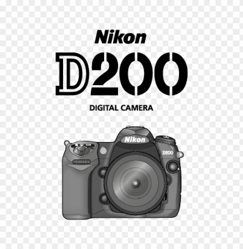  nikon d200 vector logo download free - 464583