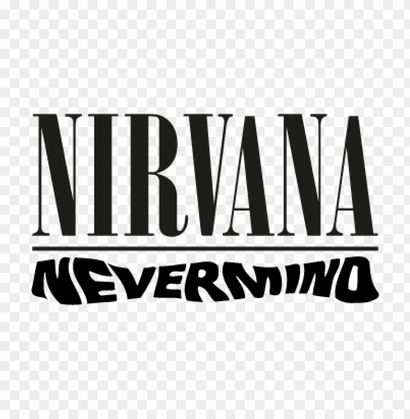  nirvana nevermind vector logo - 464644