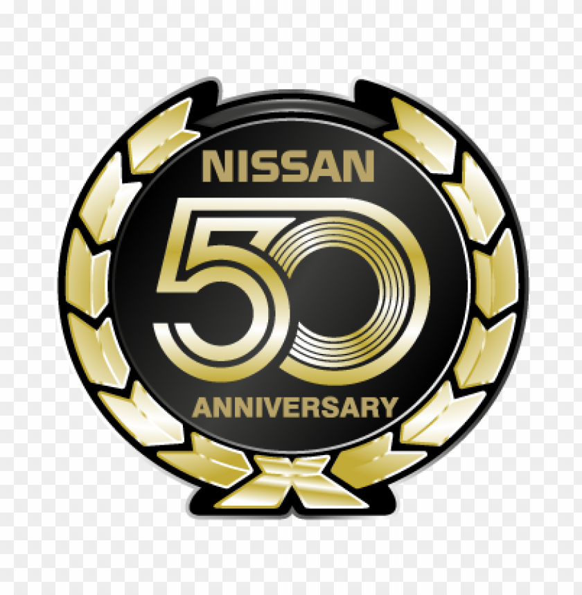  nissan 50 anniversary vector logo - 464621