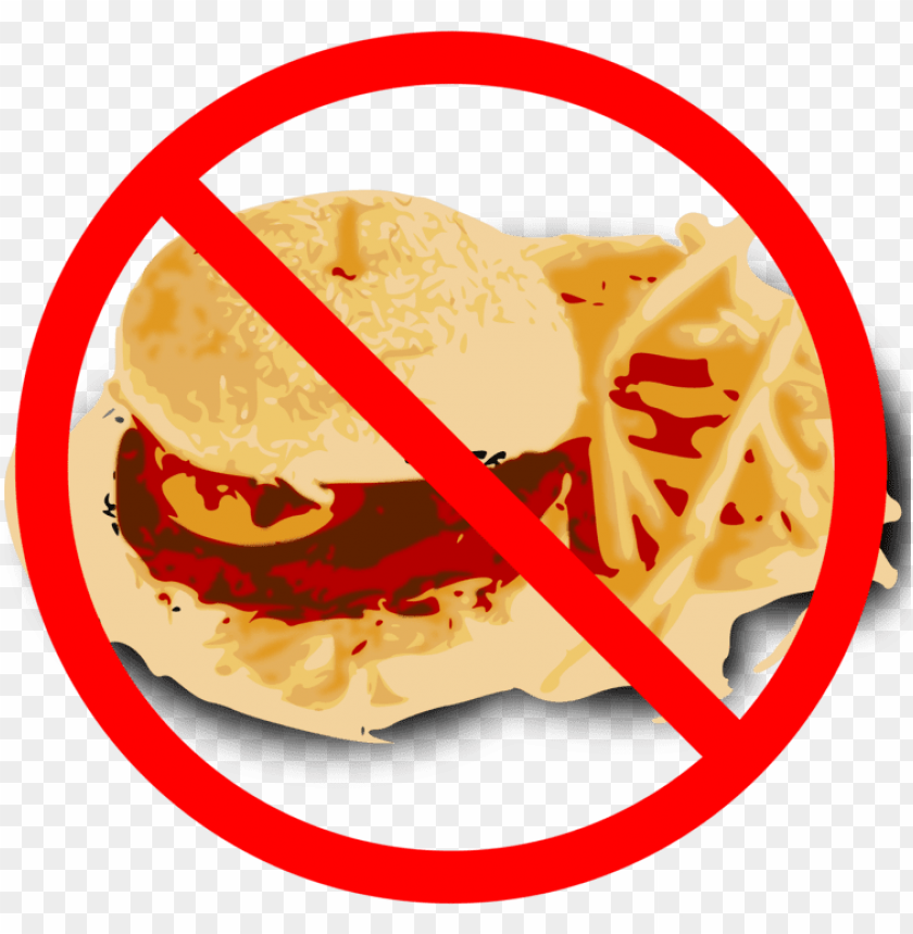 no fast food PNG image with transparent background | TOPpng