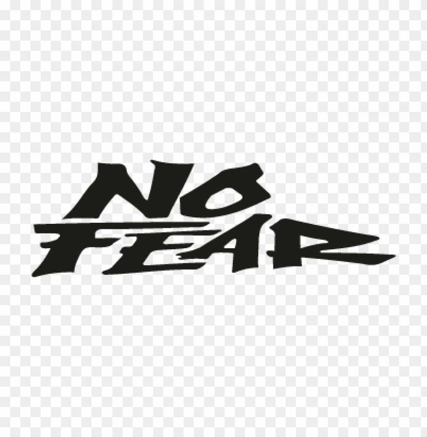  no fear vector logo free - 464634