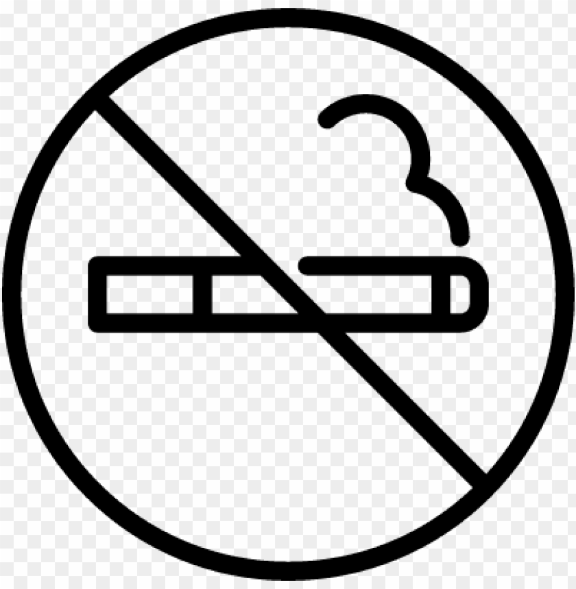 no smoking sign free vectors logos icons and photos icon no smoking svg png - Free PNG Images ID 127727