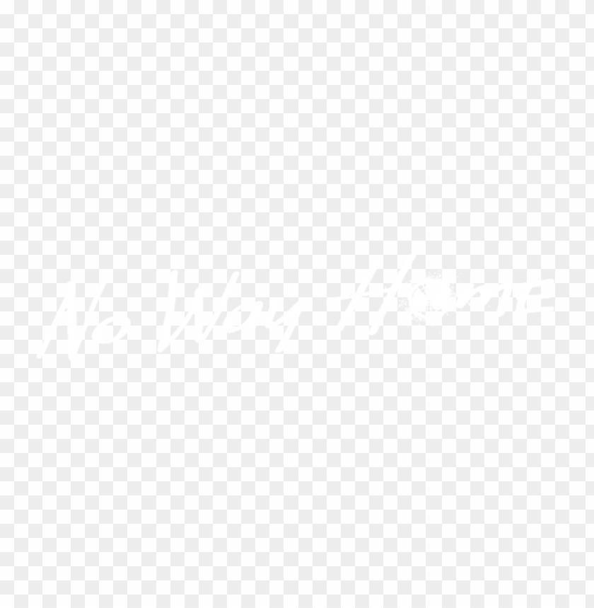 No Way Home Spider Man White Logo PNG Image With Transparent Background@toppng.com