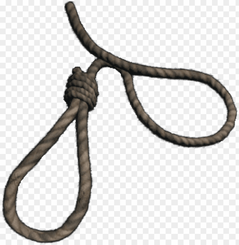 miscellaneous, nooses, noose with folded cord, 