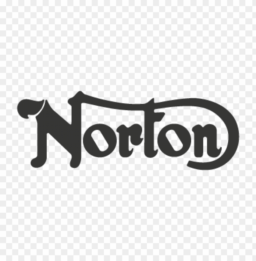  norton motor vector logo free - 464657