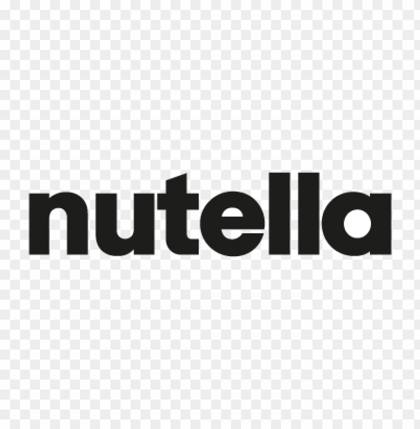  nutella vector logo free download - 467734