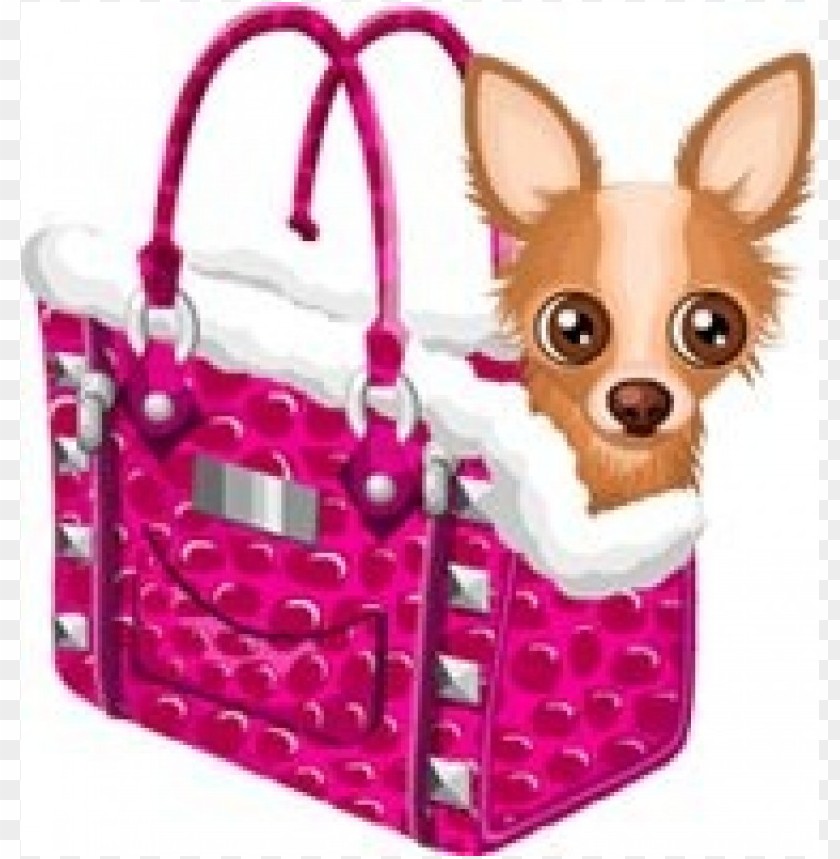 nyc chihuahua bag pink png - Free PNG Images@toppng.com
